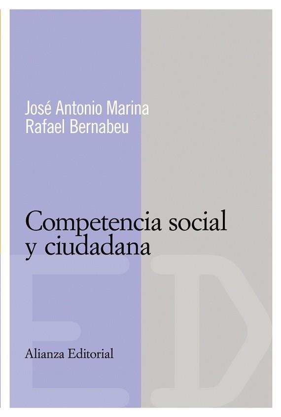 COMPETENCIA SOCIAL Y CIUDADANA | 9788420684055 | MARINA,JOSE ANTONIO BERNABEU,RAFAEL