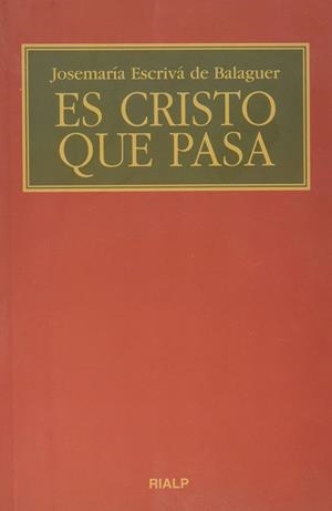 ES CRISTO QUE PASA | 9788432133640 | ESCRIVA DE BALAGUER,J.M.