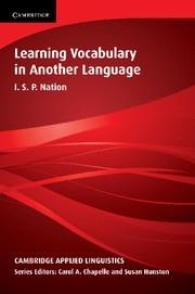 LEARNING VOCABULARY IN ANOTHER LANGUAGE | 9780521804981 | I. S. P. NATION
