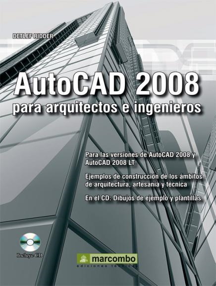 AUTOCAD 2008 PARA ARQUITECTOS E INGENIEROS | 9788426714671 | RIDDER,DETLEF