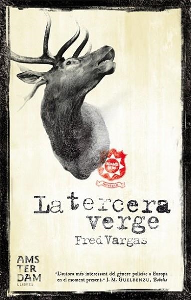 TERCERA VERGE.  SERIE DEL COMISARIO ADAMSBERG 5 | 9788492406685 | VARGAS,FRED