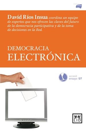 DEMOCRACIA ELECTRONICA | 9788483560624 | RIOS INSUA,DAVID