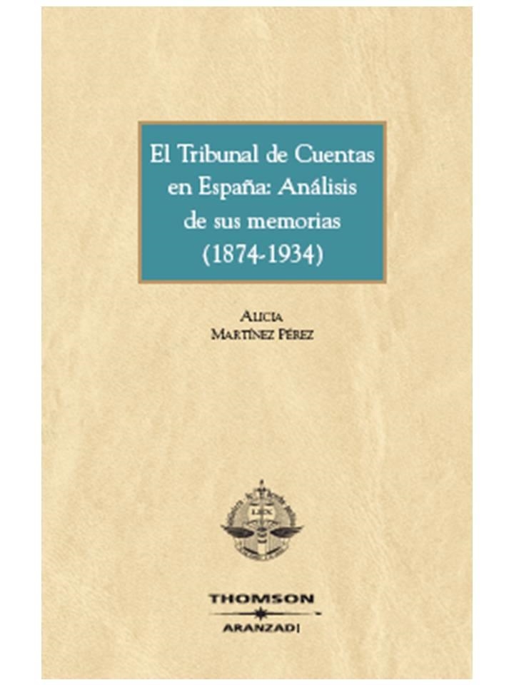 TRIBUNAL DE CUENTAS EN ESPAÑA | 9788483557082 | MARTINEZ PEREZ,ALICIA