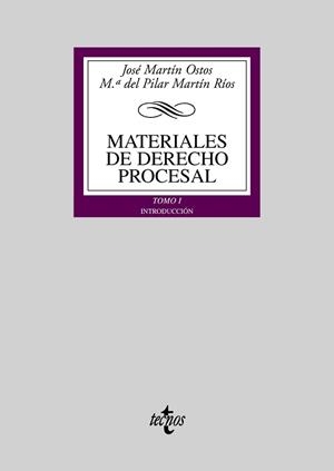 MATERIALES DE DERECHO PROCESAL 1. INTRODUCCION | 9788430948239 | MARTIN RIOS,MARIA DEL PILAR MARTIN OSTOS,JOSE