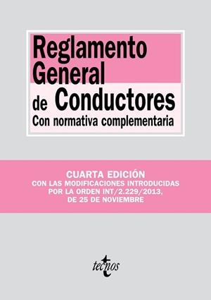 REGLAMENTO GENERAL DE CONDUCTORES. CON NORMATIVA COMPLEMENTARIA | 9788430961481