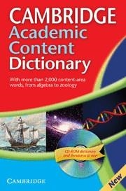 ACADEMIC CONTENT DICTIONARY | 9780521691963 | VARIOS AUTORES