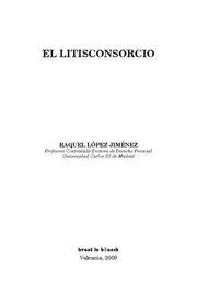 LITICONSORCIO | 9788498761795 | LOPEZ JIMENEZ,RAQUEL