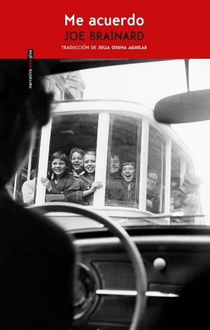 ME ACUERDO | 9788496867451 | BRAINARD,JOE
