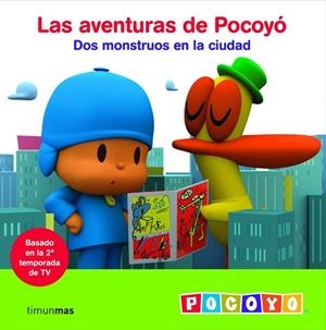 AVENTURAS DE POCOYO. DOS MONSTRUOS EN LA CIUDAD | 9788408088158 | ZINKIA
