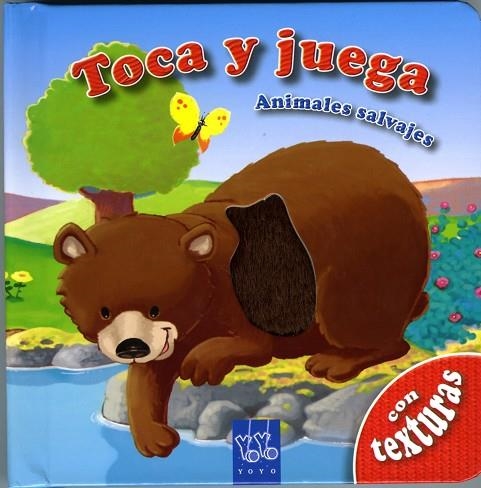 ANIMALES SALVAJES. CON TEXTURAS | 9788408084983 | YOYO