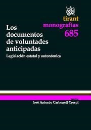 DOCUMENTOS DE VOLUNTADES ANTICIPADAS | 9788498766943 | CARBONELL CRESPI,JOSE ANTONIO