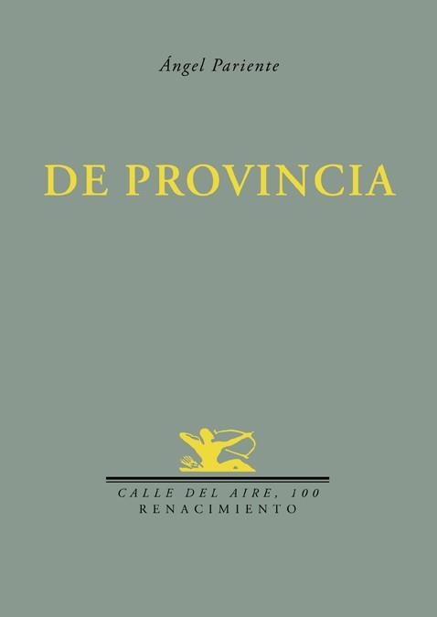 DE PROVINCIA | 9788484724988 | PARIENTE,ANGEL