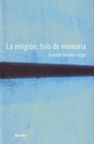 RELIGION HILO DE MEMORIA | 9788425422997 | HERVIEU-LEGER,DANIELE