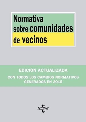 NORMATIVA SOBRE COMUNIDADES DE VECINOS | 9788430967490