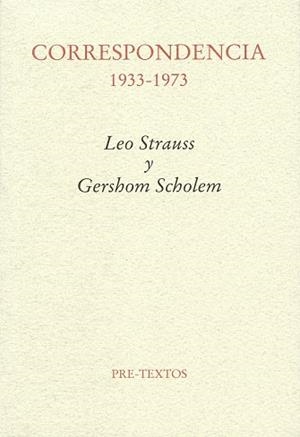 CORRESPONDENCIA 1933-1973 | 9788481919967 | SCHOLEM,GERSHOM STRAUSS,LEO