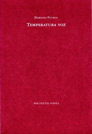TEMPERATURA VOZ | 9788492913282 | PEYROU,MARIANO