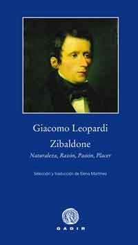 ZIBALDONE. NATURALEZA, RAZON, PASION, PLACER | 9788496974647 | LEOPARDI,GIACOMO