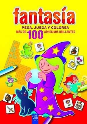 FANTASIA. PEGA,JUEGA Y COLOREA | 9788408089988 | YOYO