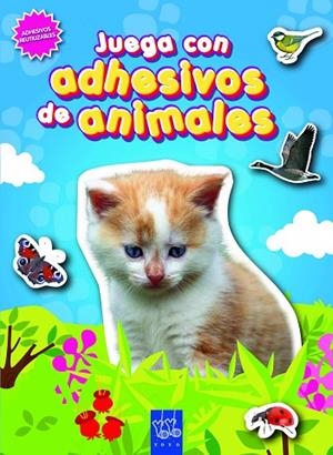 JUEGA CON ADHESIVOS DE ANIMALES (GATOS) | 9788408090076 | YOYO