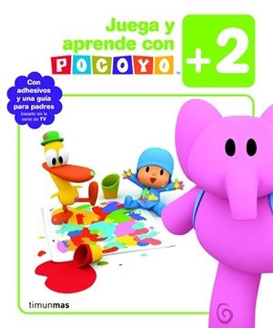 JUEGA Y APRENDE CON POCOYO + 2 AÑOS. CON ADHESIVOS Y UNA GUIA PARA PADRES | 9788408092889