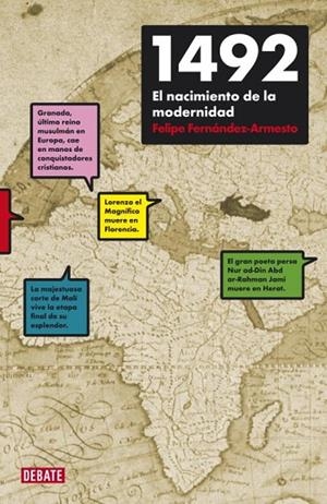 1492. EL NACIMIENTO DE LA MODERNIDAD | 9788483068588 | FERNANDEZ ARMESTO,FELIPE