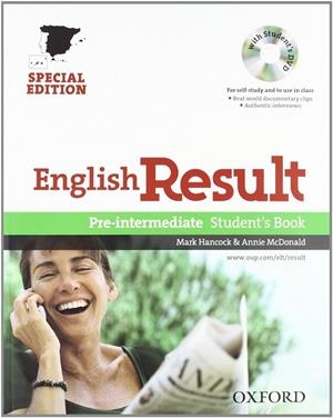 ENGLISH RESULT. PRE-INTEMEDIATE. STUDENT,S BOOK AND WORKBOOK | 9780194129749 | HANCOCK,MARK MCDONALD,ANNIE