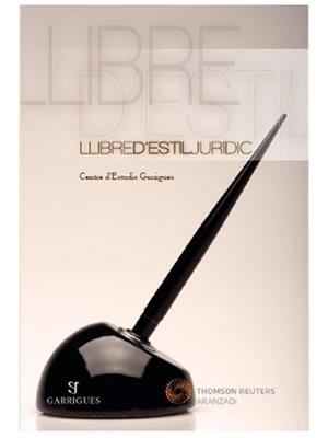LLIBRE D,ESTIL JURIDIC | 9788499035574 | CENTRE D,ESTUDIS GARRIGUES
