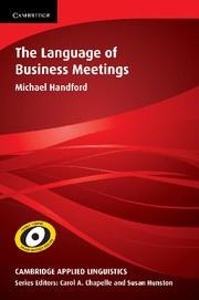 LANGUAGE OF BUSINESS MEETINGS | 9780521133432 | HANDFORD,MICHAEL