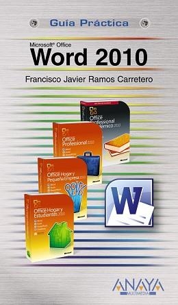 WORD 2010 | 9788441527928 | RAMOS CARRETERO,FRANCISCO JAVIER