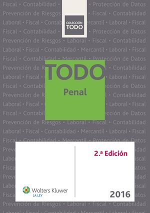 TODO PENAL 2016 | 9788490204153 | ESCRIHUELA CHUMILLA,FRANCISCO JAVIER