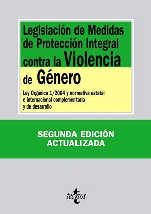 LEGISLACION DE MEDIDAS DE PROTECCION INTEGRAL CONTRA LA VIOLENCIA DE GENERO. LEY ORGANICA 1/2004 Y NORMATIVA ESTATAL E INTERNACIONAL COMPLEMENTARIA Y  | 9788430952205
