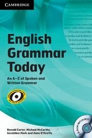 ENGLISH GRAMMAR TODAY | 9780521731751 | CARTER,RONALD