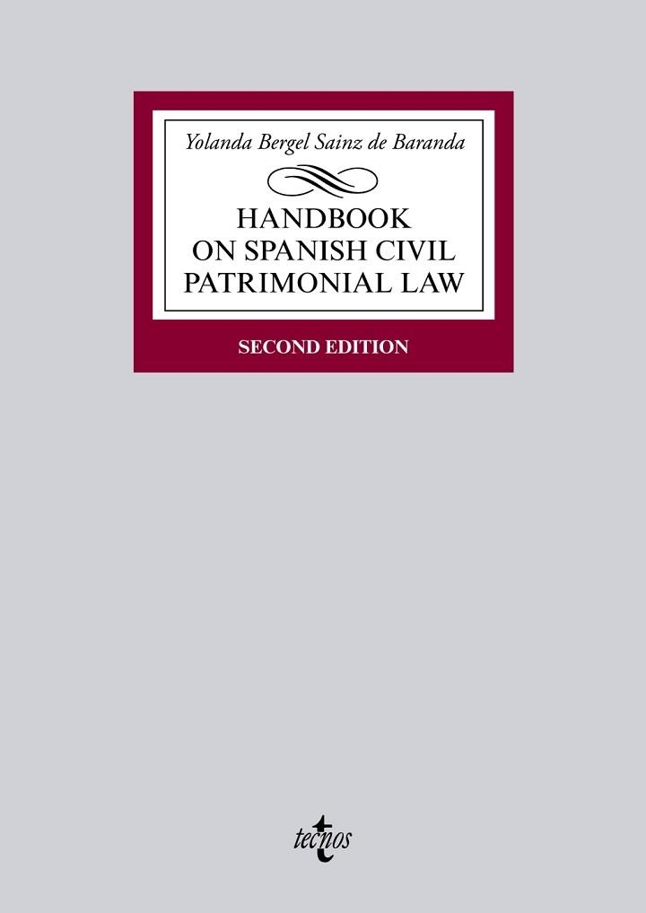 HANDBOOK ON SPANISH CIVIL PATRIMONIAL LAW | 9788430965397 | BERGEL SAINZ-BARANDA,YOLANDA
