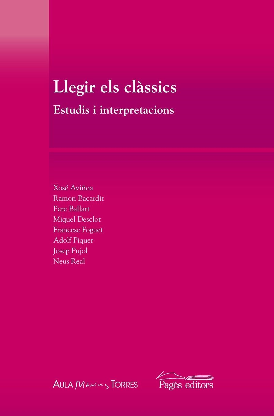 LLEGIR ELS CLASSICS. ESTUDIS I INTERPRETACIONS | 9788499751344 | V