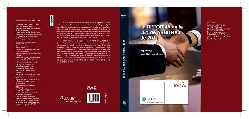 REFORMA DE LA LEY DE ARBITRAJE DE 2011 | 9788481269970