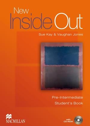 NEW INSIDE OUT PRE-INTERMEDIATE STUDENT,S BOOK WITH CD-ROM | 9781405099547 | KAY,SUE JONES,VAUGHAN