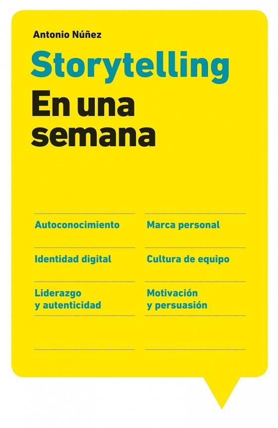 STORYTELLING EN UNA SEMANA | 9788498751758 | NUÑEZ,ANTONIO
