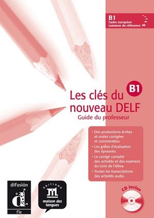 CLES DU NOUVEAU DELF B1. GUIDE DU PROFESSEUR | 9788484433583