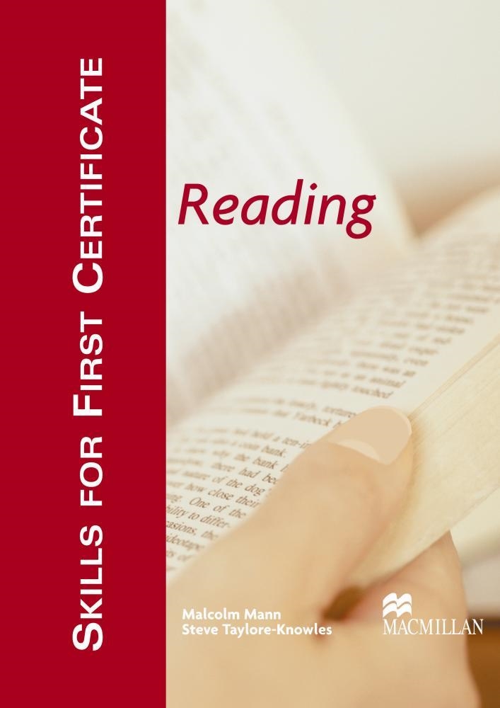 SKILLS FOR FIRST CERTIFICATE READING | 9781405017459 | MANN,MALCOLM