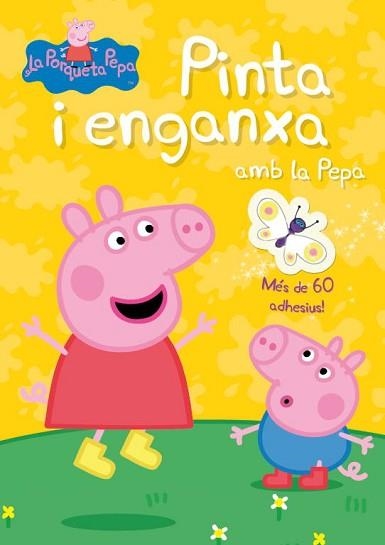 PINTA I ENGANXA AMB LA PEPA. MES DE 60 ADHESIUS¡ | 9788401902864