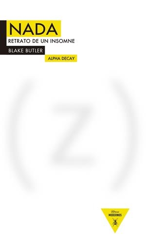 NADA. RETRATO DE UN INSOMNE | 9788492837519 | BUTLER,BLAKE
