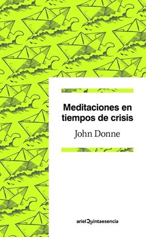 MEDITACIONES EN TIEMPOS DE CRISIS | 9788434405363 | DONNE,JOHN