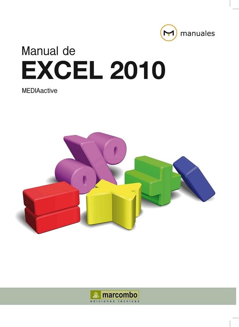 MANUAL DE EXCEL 2010 | 9788426716750 | MEDIAACTIVE