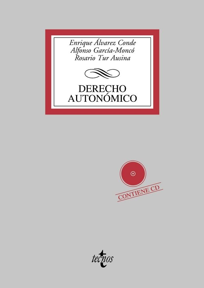 DERECHO AUTONOMICO | 9788430957316 | ALVAREZ CONDE,ENRIQUE TUR AUSINA,ROSARIO GARCIA-MONCO MARTINEZ,ALFONSO