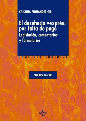 DESAHUCIO EXPRES POR FALTA DE PAGO. LEGISLACION, COMENTARIOS Y FORMULARIOS | 9788430959587 | FERNANDEZ GIL,CRISTINA