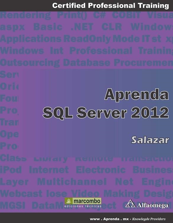 APRENDA SQL SERVER 2012 | 9788426719805 | SALAZAR,FRANCISCO