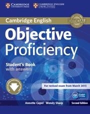 OBJECTIVE PROFICIENCY STUDENT,S BOOK WITH ANSWERS | 9781107646377 | CAPEL,ANNETTE SHARP,WENDY