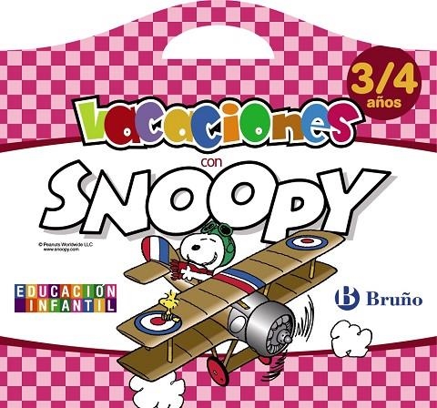VACACIONES CON SNOOPY 3-4 AÑOS | 9788421675939