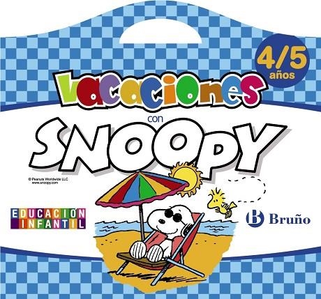 VACACIONES CON SNOOPY 4-5 AÑOS | 9788421675946