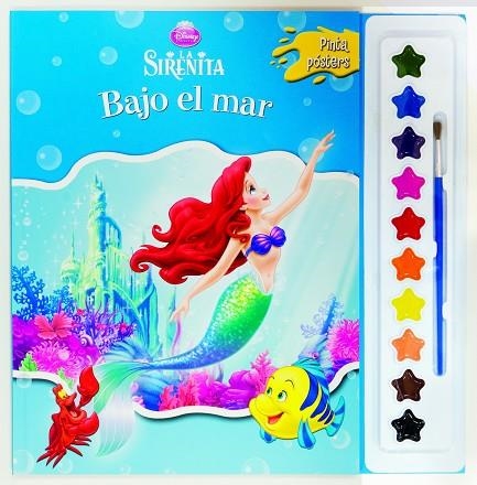 SIRENITA BAJO EL MAR PINTA | 9788499514222 | DISNEY